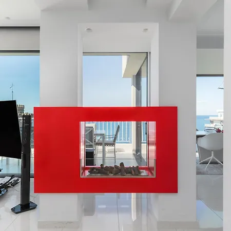 Aria, Lux Seafront Apt With White Tower View Appartement *