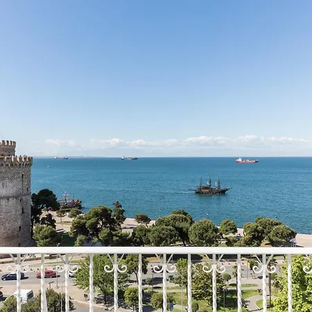 Aria, Lux Seafront Apt With White Tower View * Tesalónica